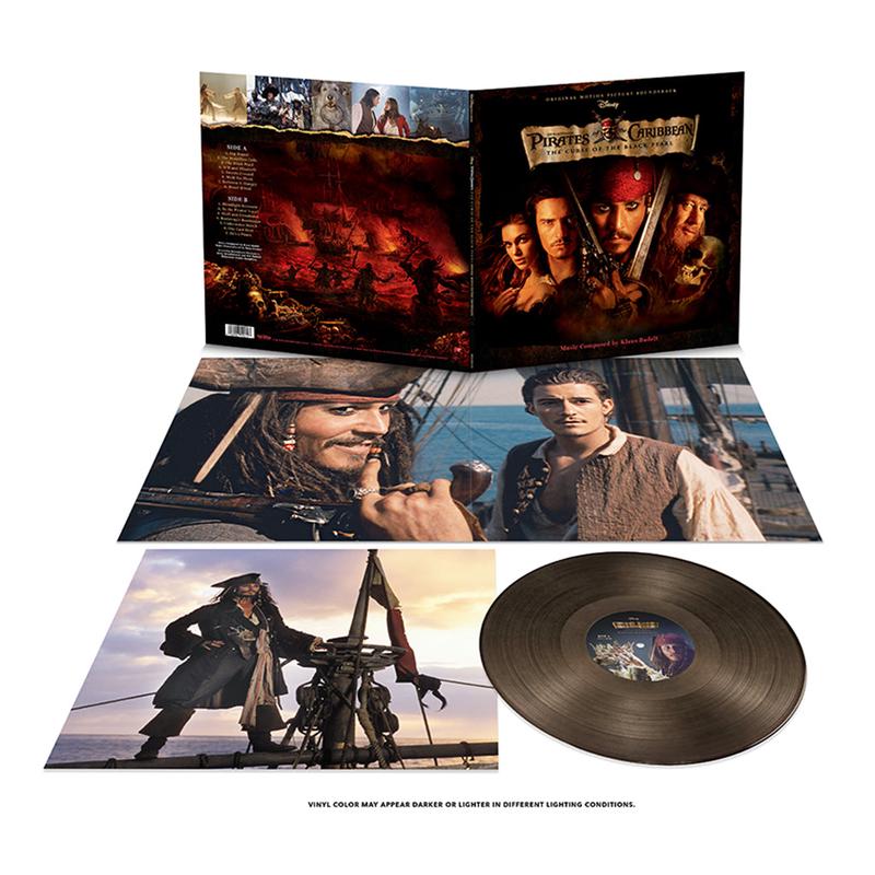 KLAUS BADELT - Pirates Of The Caribbean: The Curse Of The Black Pearl (Original Soundtrack) [Reissue] - LP - Black Ice Vinyl [NOV 21]
