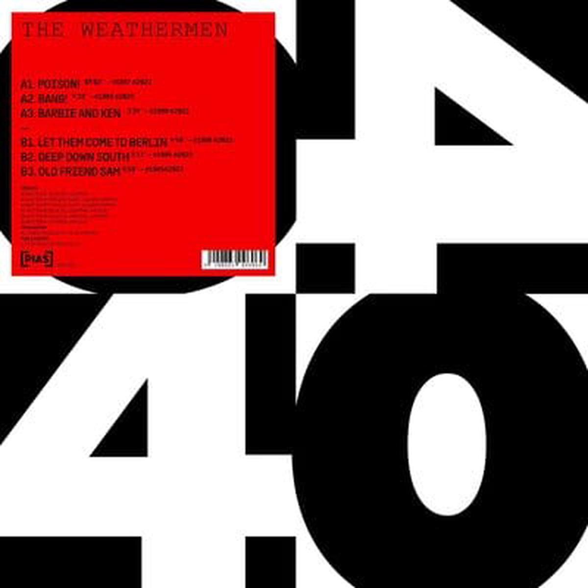 (PIAS) 40 8211 The Weathermen VINYL