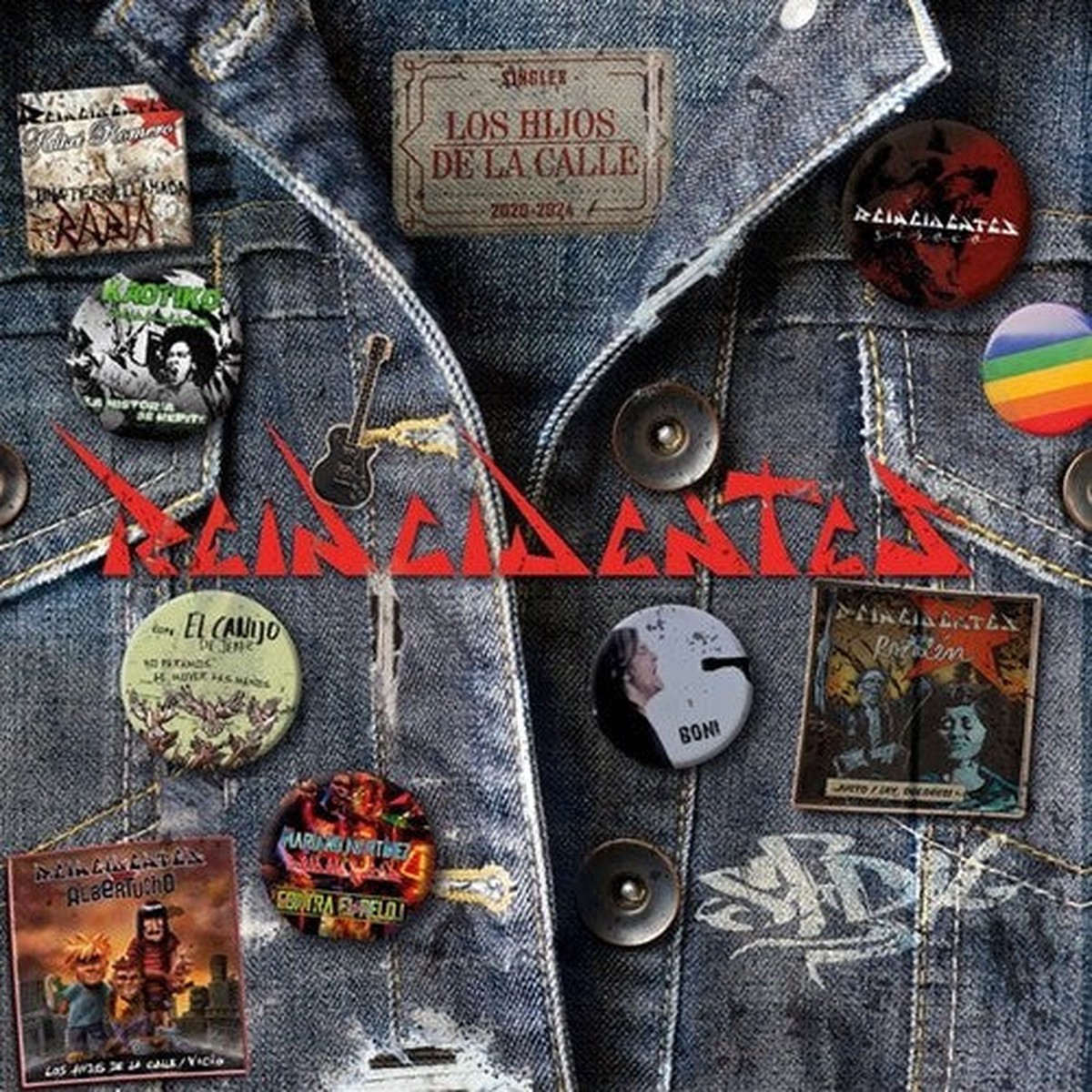 Reincidentes Los Hijos De La Calle (Singles 2020-2024) - Double Record Album - Vinyl LP