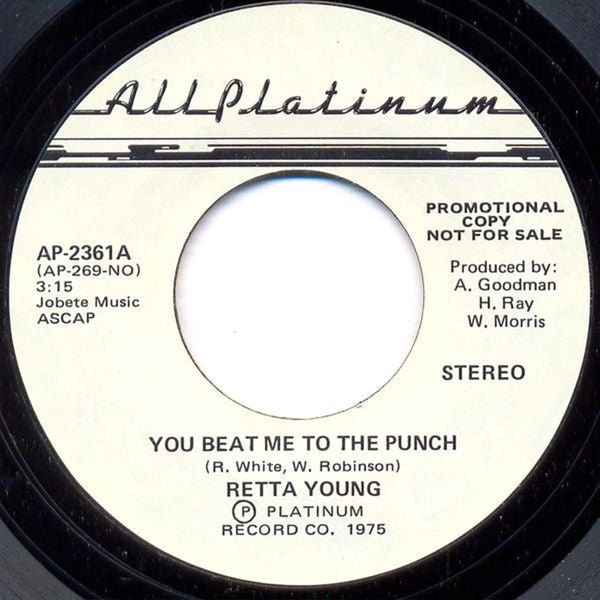 Rhetta Young - You Beat Me To The Punch