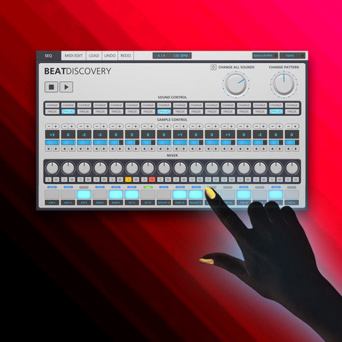 Ruckazoid & Teeko The Findings - Record Album - Vinyl LP