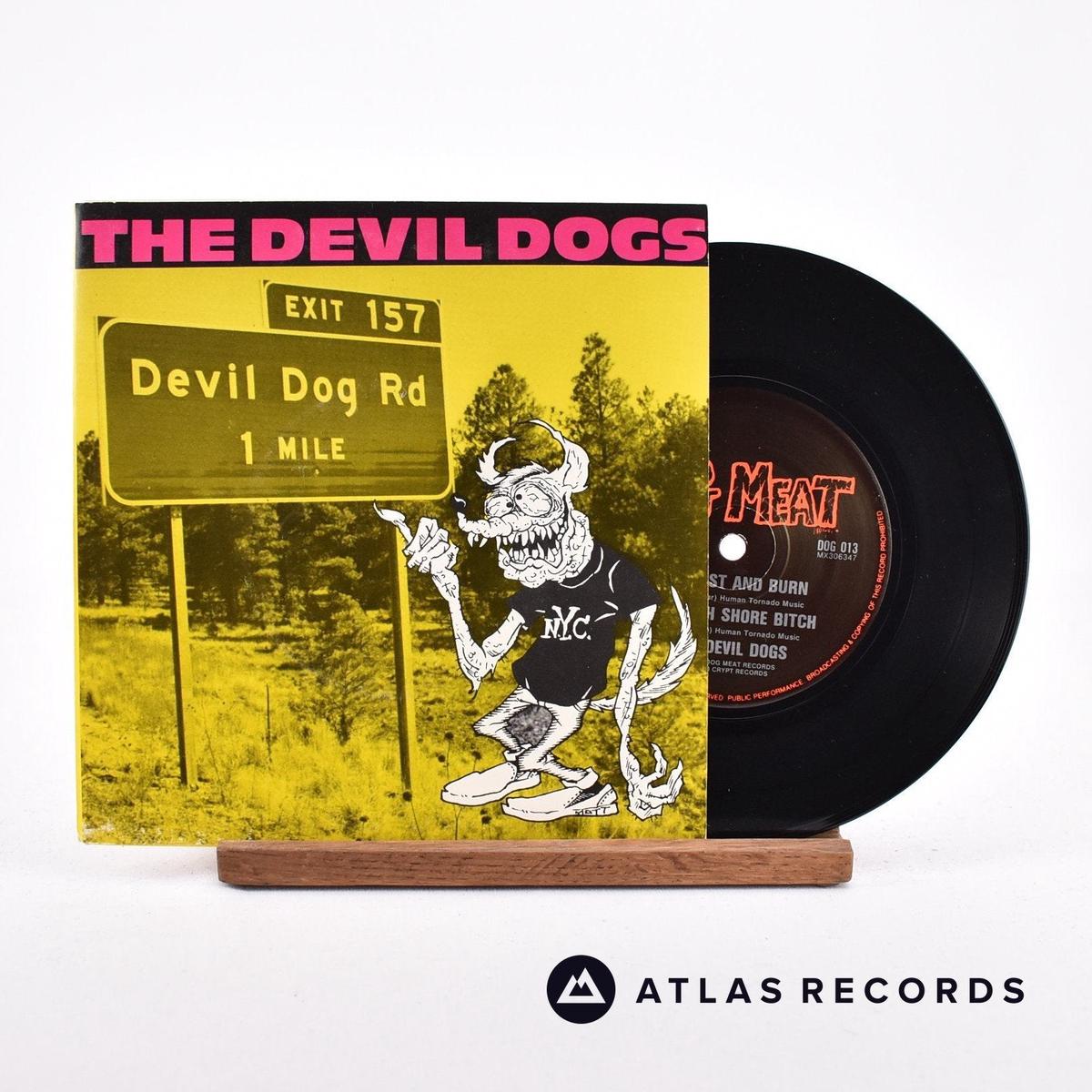 The Devil Dogs - Devil Dog Rd - Australia 7" EP Vinyl Record - EX/EX
