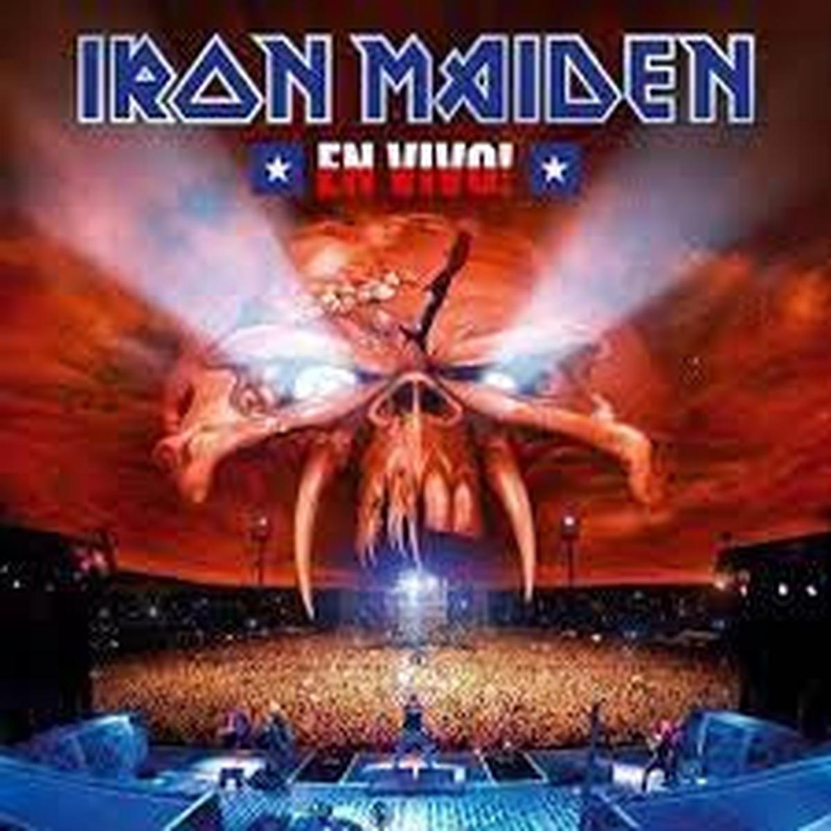 IRON MAIDEN-EN VIVO! 2LP PICTURE DISC NM COVER EX