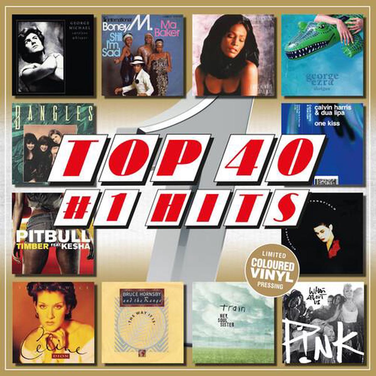 Top 40 Number 1 Hits Various - 140-Gram Colored Vinyl - Vinyl LP 140 Gram