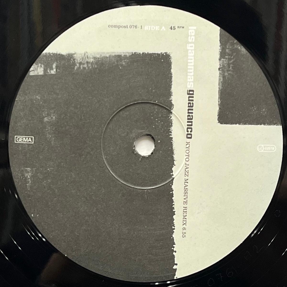 LES GAMMAS / Guauanco (Remixes) (Compost COMPOST 076-1, 12inch)