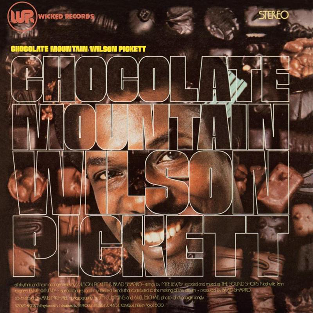 WILSON PICKETT 8211 Chocolate Mountain (Henry Stone Records) 8211 LP 8211 Vinyl