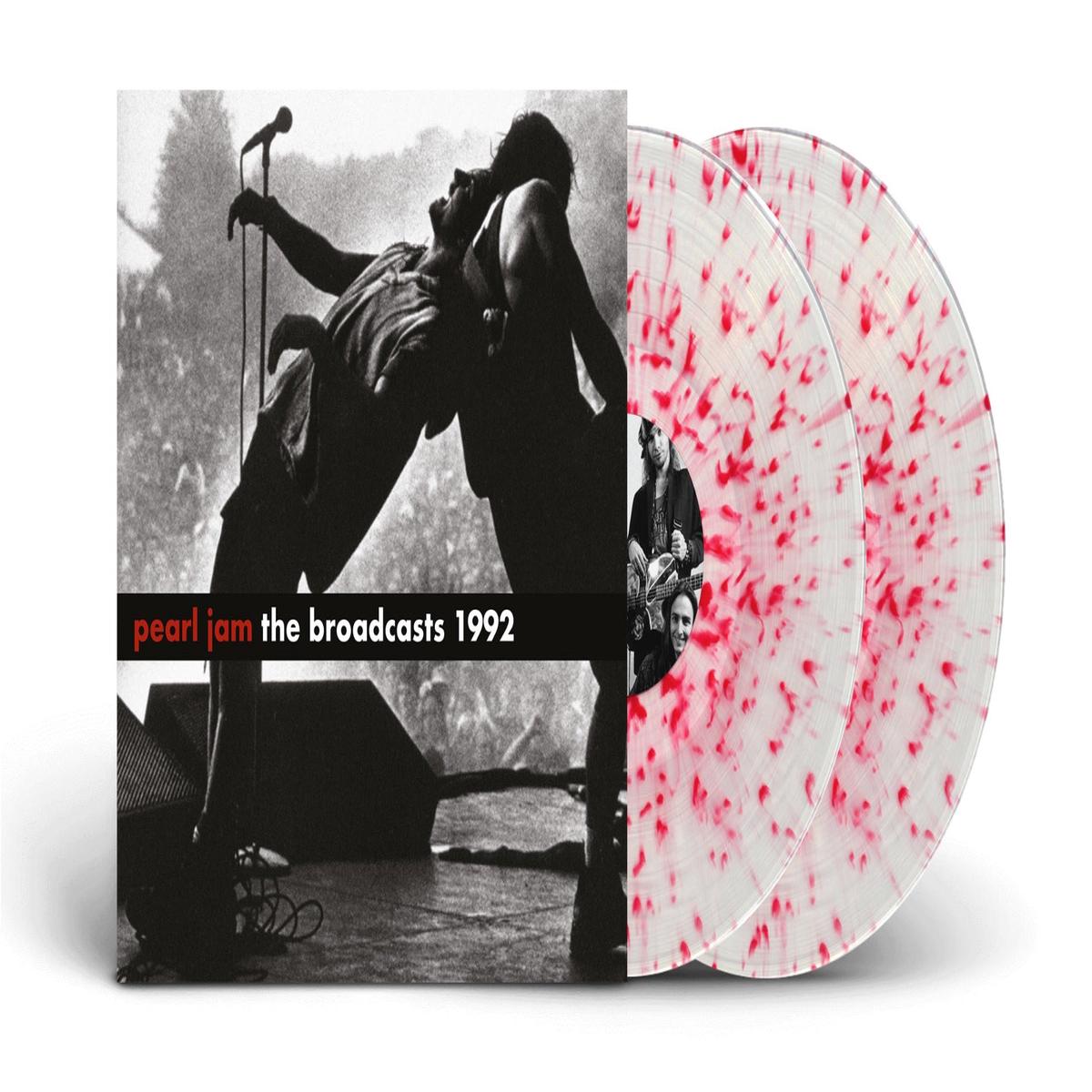 1992 BROADCASTS (CLEAR/RED SPLATTER VINYL) | Mint (M) Mint (M) - - ALT/INDIE *UNOFFICIAL COLOR*