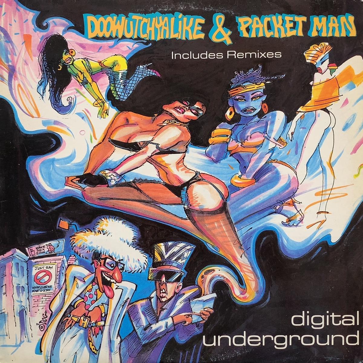 DIGITAL UNDERGROUND / Doowutchyalike / Packet Man (TB 955, 12inch)