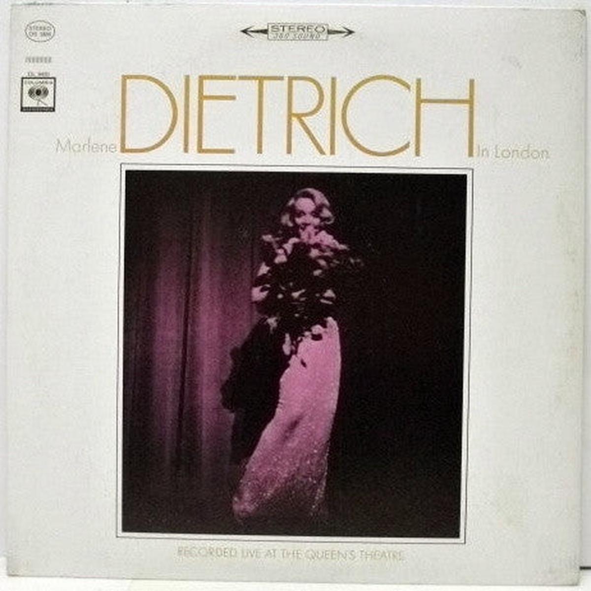 Marlene Dietrich - Dietrich In London (LP, Album) (Very Good Plus (VG+))