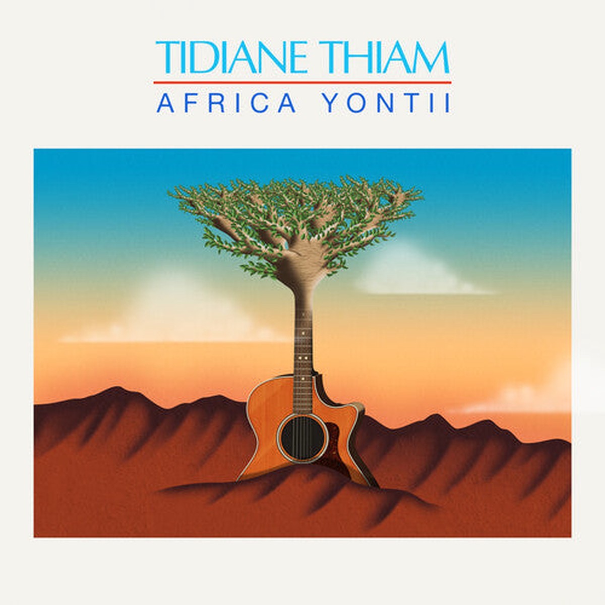 Tidiane Thiam Africa Yontii - Record Album - Vinyl LP