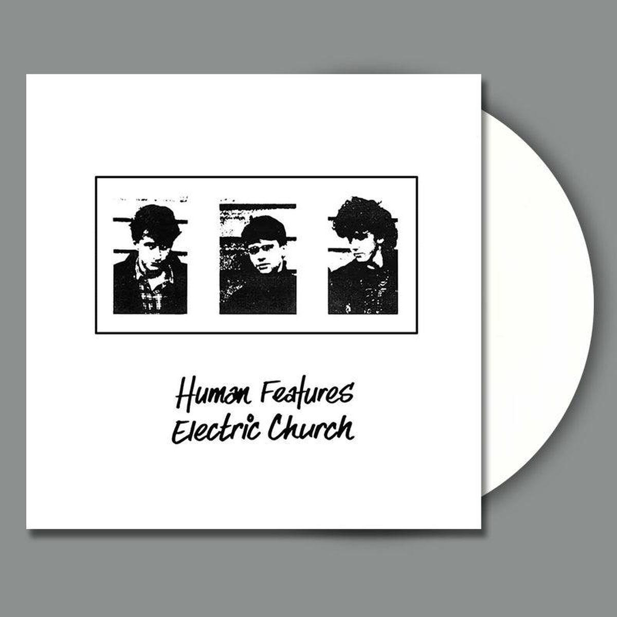 BLACK 8211 Human Features Electric Church (2022 Reissue) 8211 78243 w Poster 038 Postcard 8211 White Vinyl