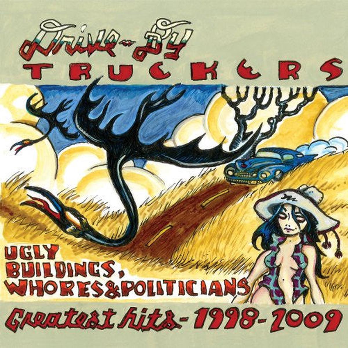 DRIVE TO BY TRUCKERS UGLY BUILDINGS WHORES AND POL LP VINYL 33RPM NEW
