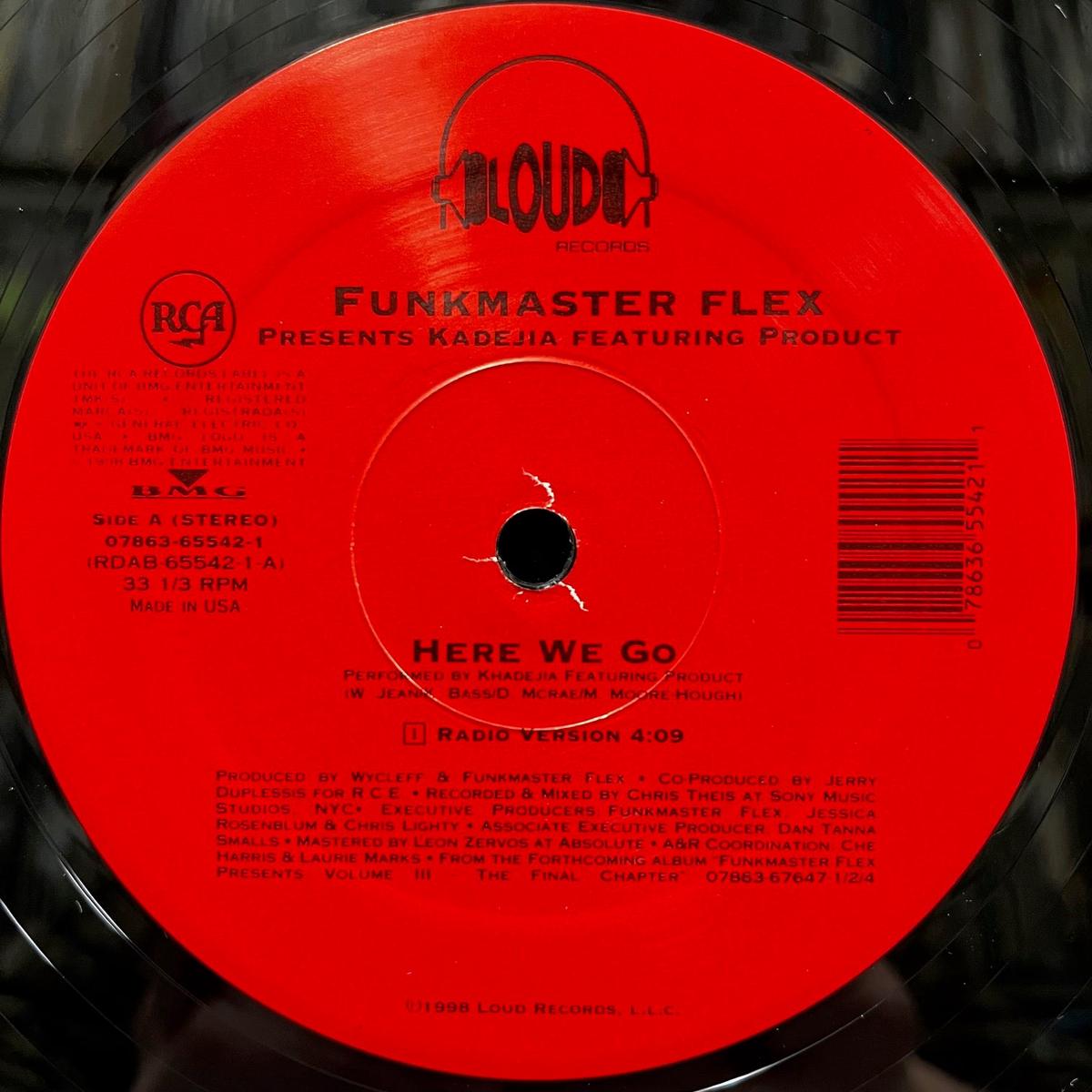 FUNKMASTER FLEX / Here We Go (07863-65542-1, 12inch)