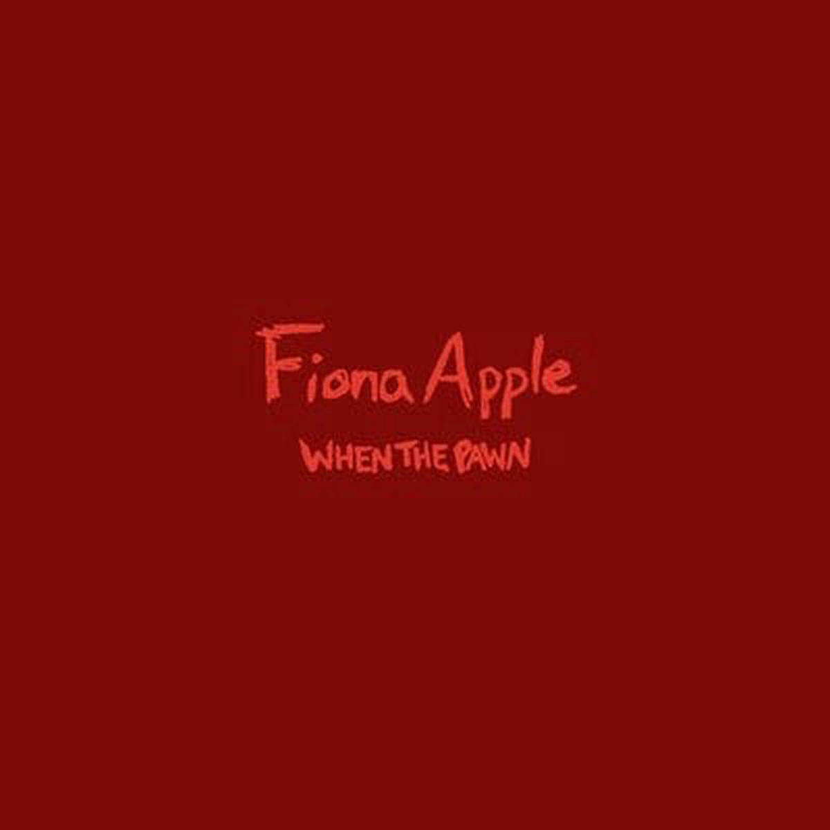 When the Pawn8230 8211 Fiona Apple VINYL
