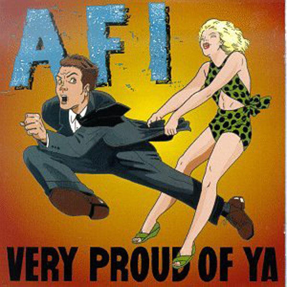 AFI VERY PROUD OF YA LP VINYL NEW (US) 33RPM COLOURED