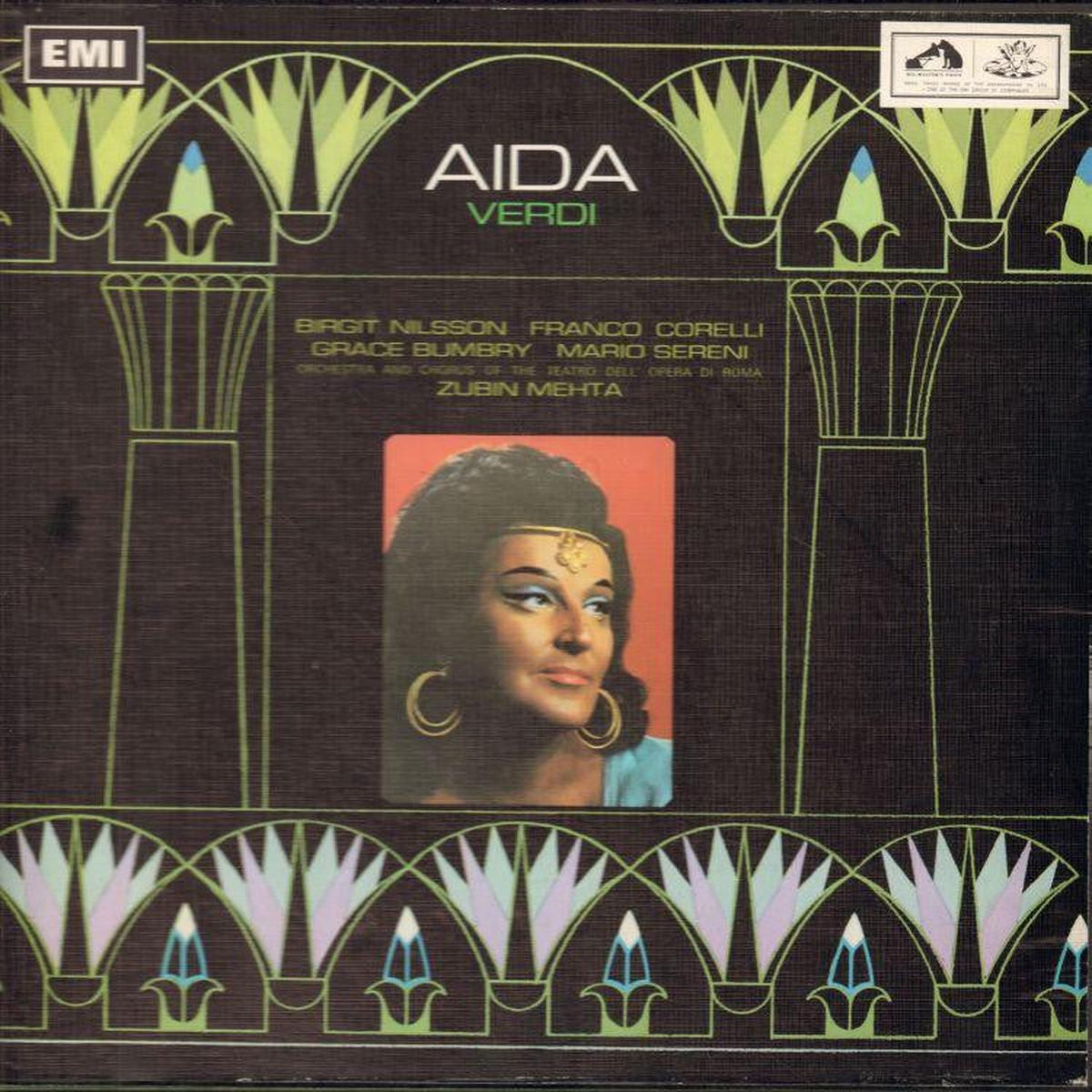 Aida-HMV-3x12  Vinyl LP Box Set-Ex/Ex