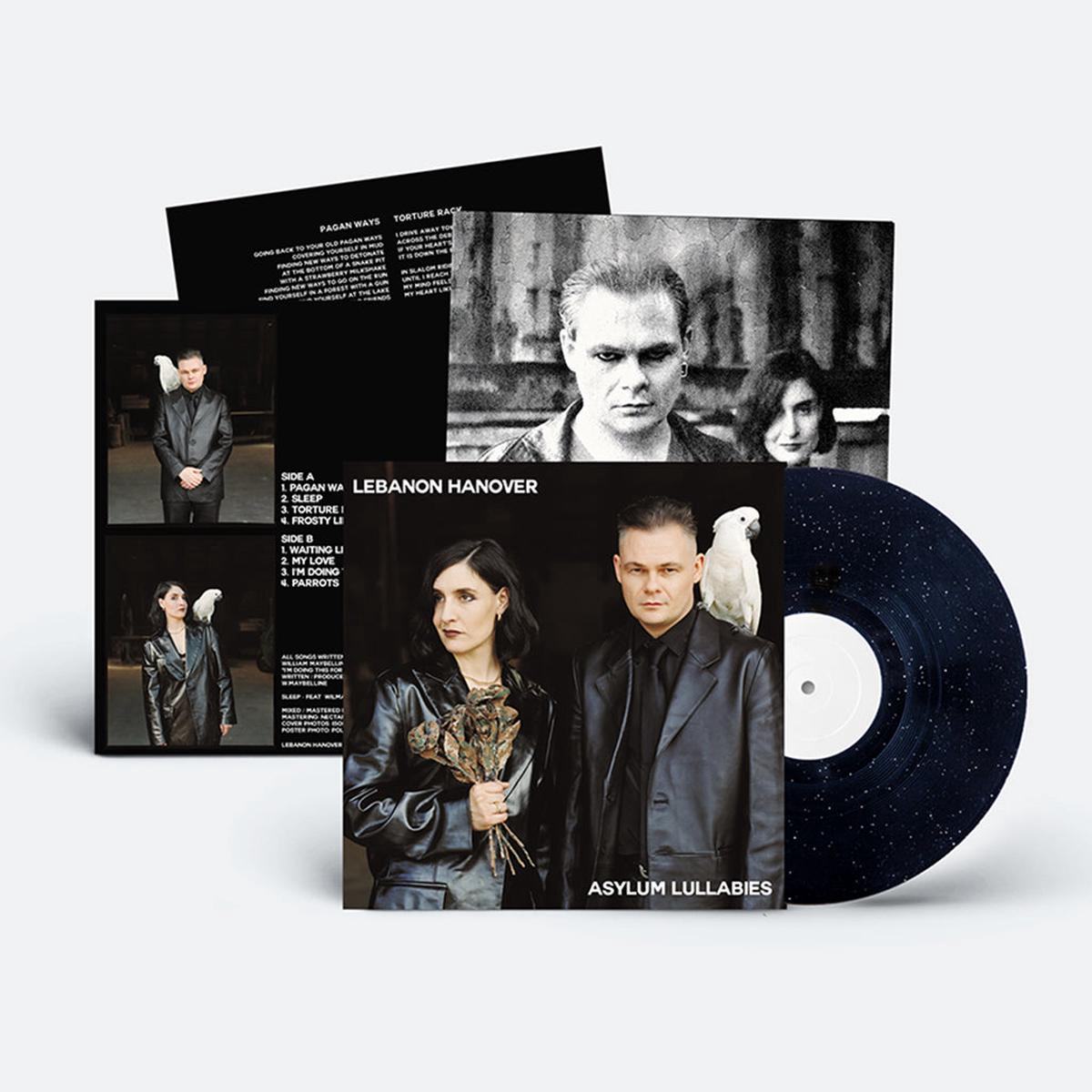 LEBANON HANOVER 8211 Asylum Lullabies (Repress) 8211 LP 8211 8217Cosmic Black8217 Vinyl