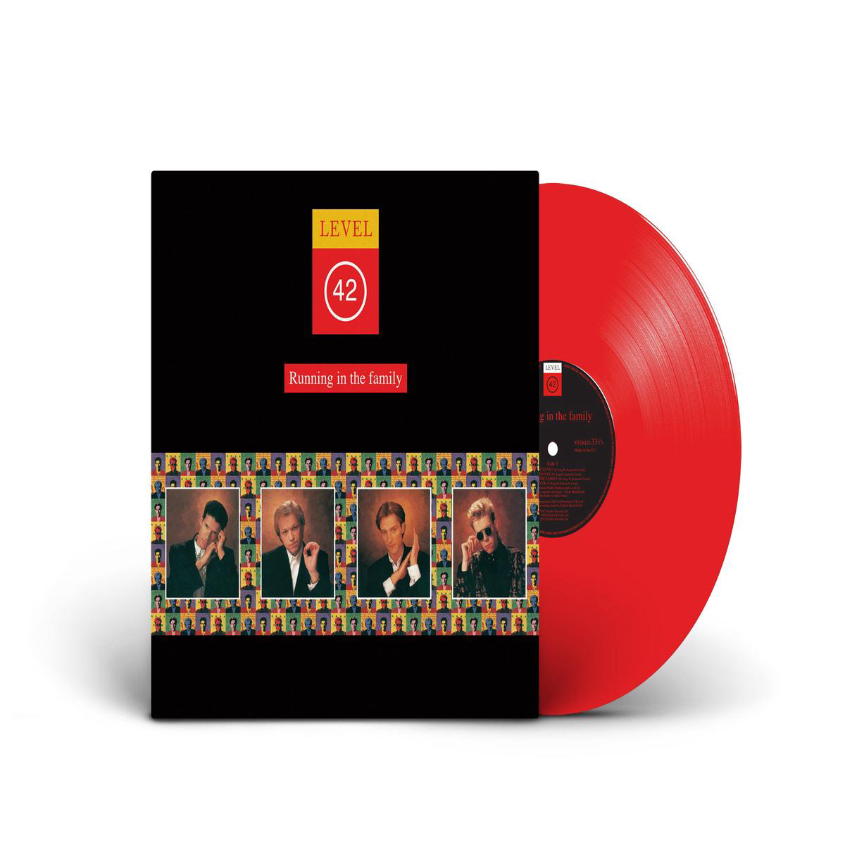 LEVEL 42 8211 Running In The Family 8211 LP 8211 Red Vinyl