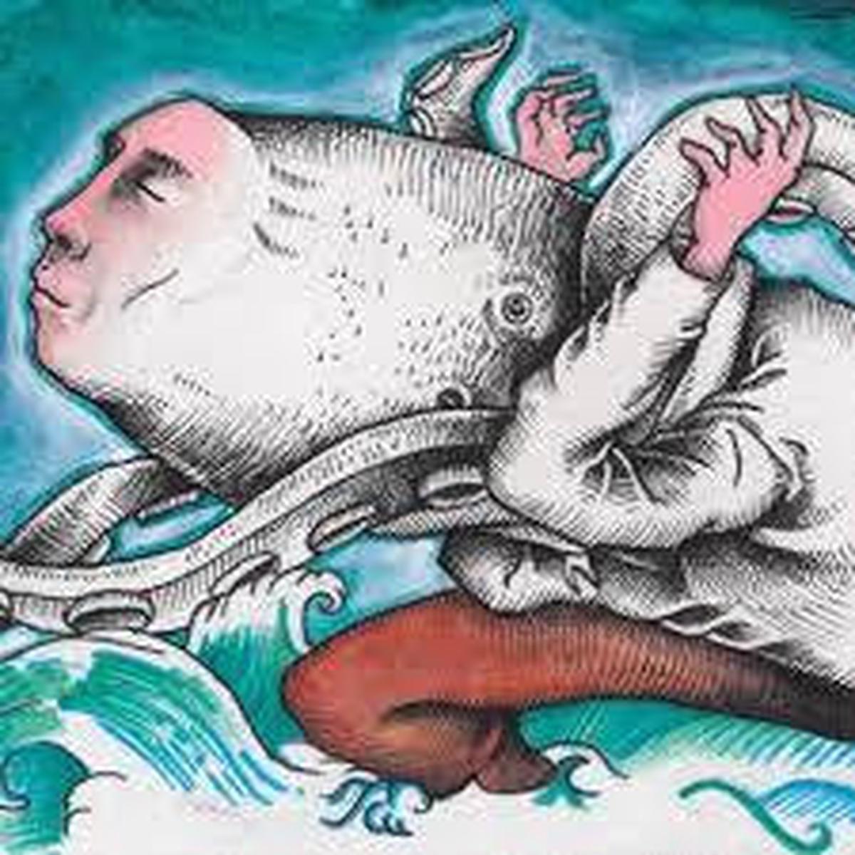 OKKERVIL RIVER-DOWN THE RIVER OF GOLDEN DREAMS LP EX COVER NM
