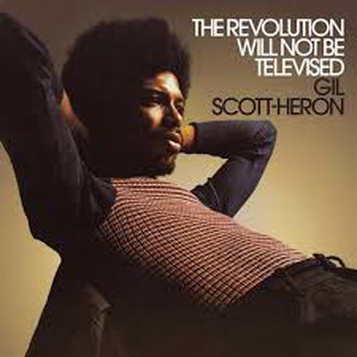 SCOTT-HERON GIL-THE REVOLUTION WILL NOT BE TELEVISED LP EX COVER VG+