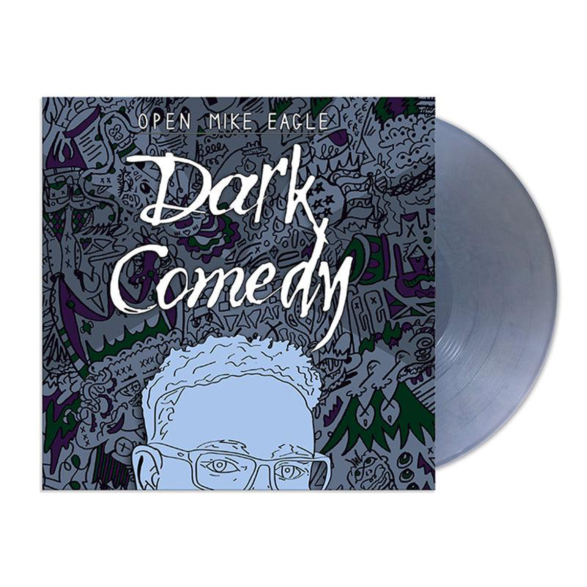 OPEN MIKE EAGLE 8211 Dark Comedy 8211 LP 8211 Iridescent Blue Vinyl