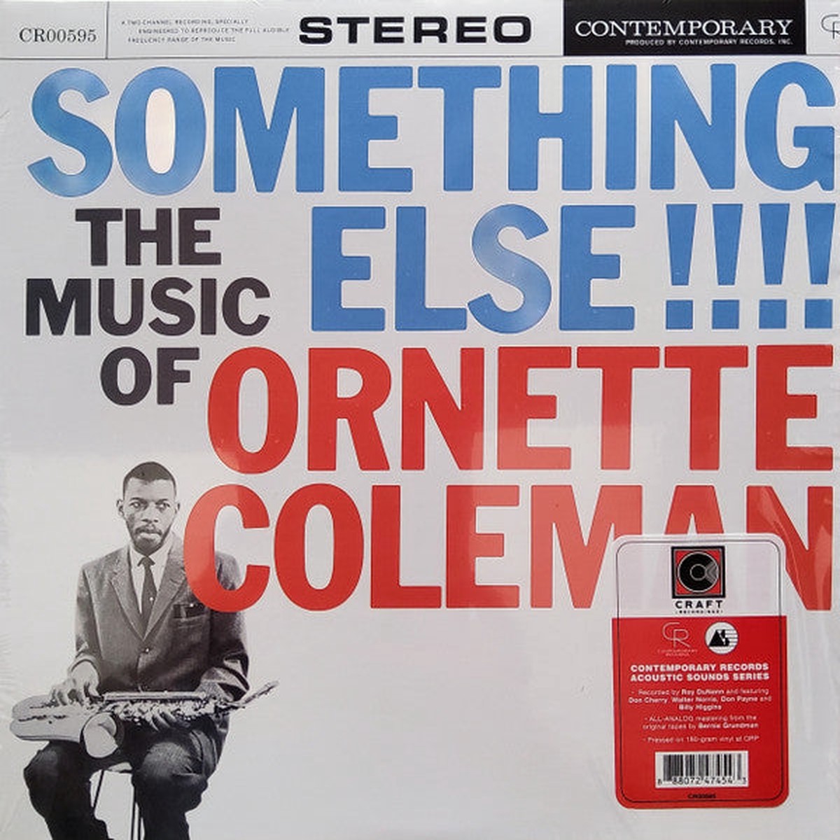 Ornette Coleman - Something Else!!!! - LP