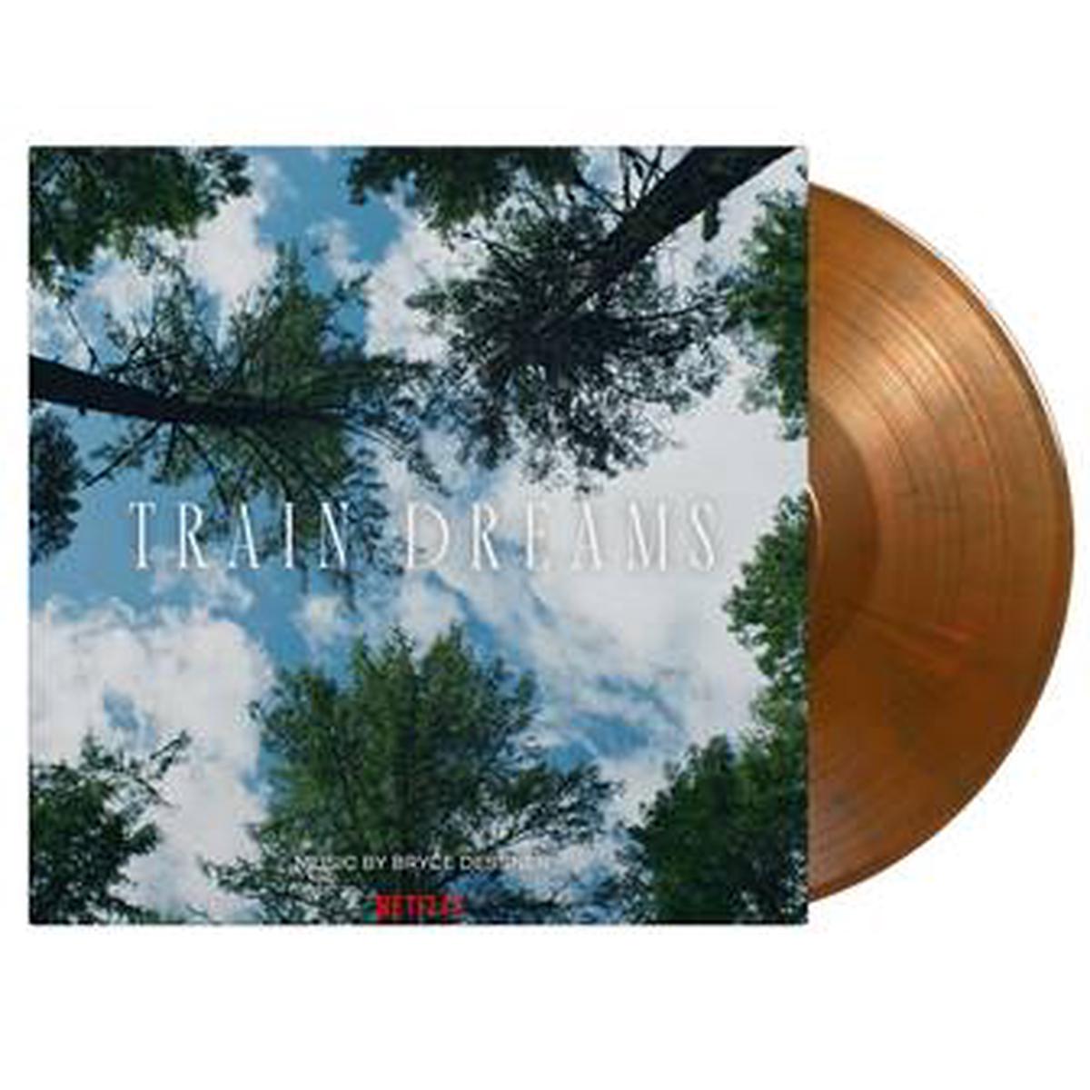 (PRE-ORDEER 12/12/25) Train Dreams (Soundtrack)(Black & Orange Marble Vinyl) | Mint (M) Mint (M) - - SOUNDTRACK *NEW/COLOR*