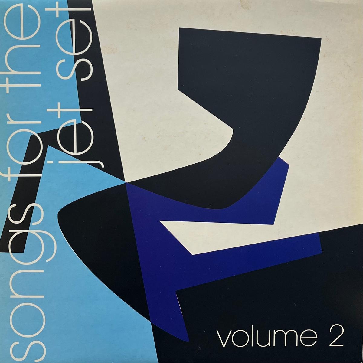 V.A. (Wallpaper, Death By Chocolate) / Songs For The Jet Set Volume 2 (Siesta siesta 88, LP) Blue Vinyl.