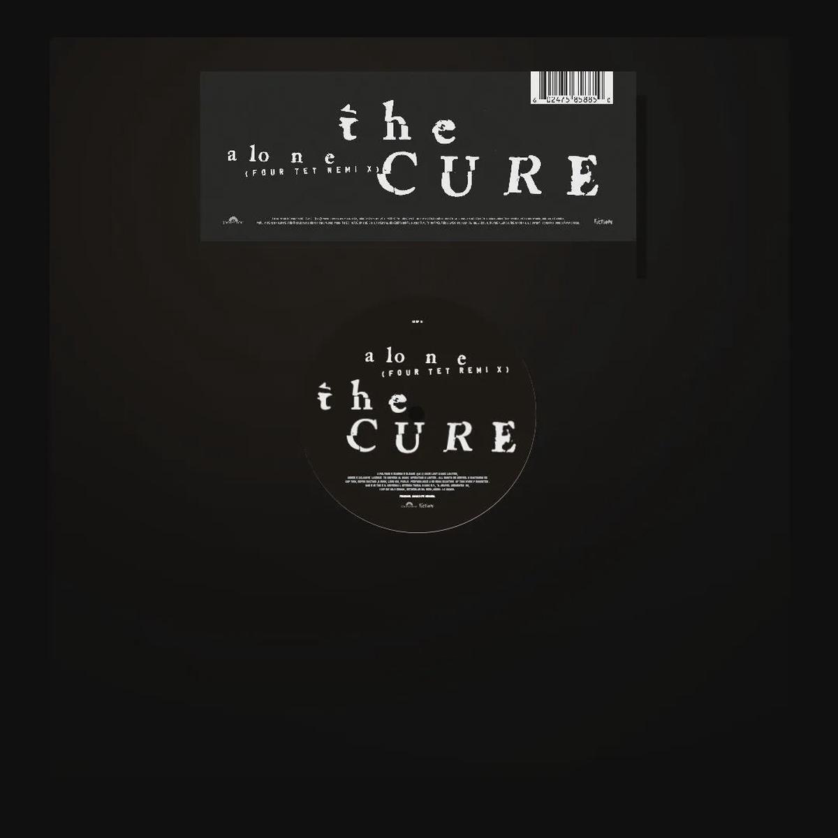 CURE THE-ALONE FOUR TET REMIX 12  *NEW*