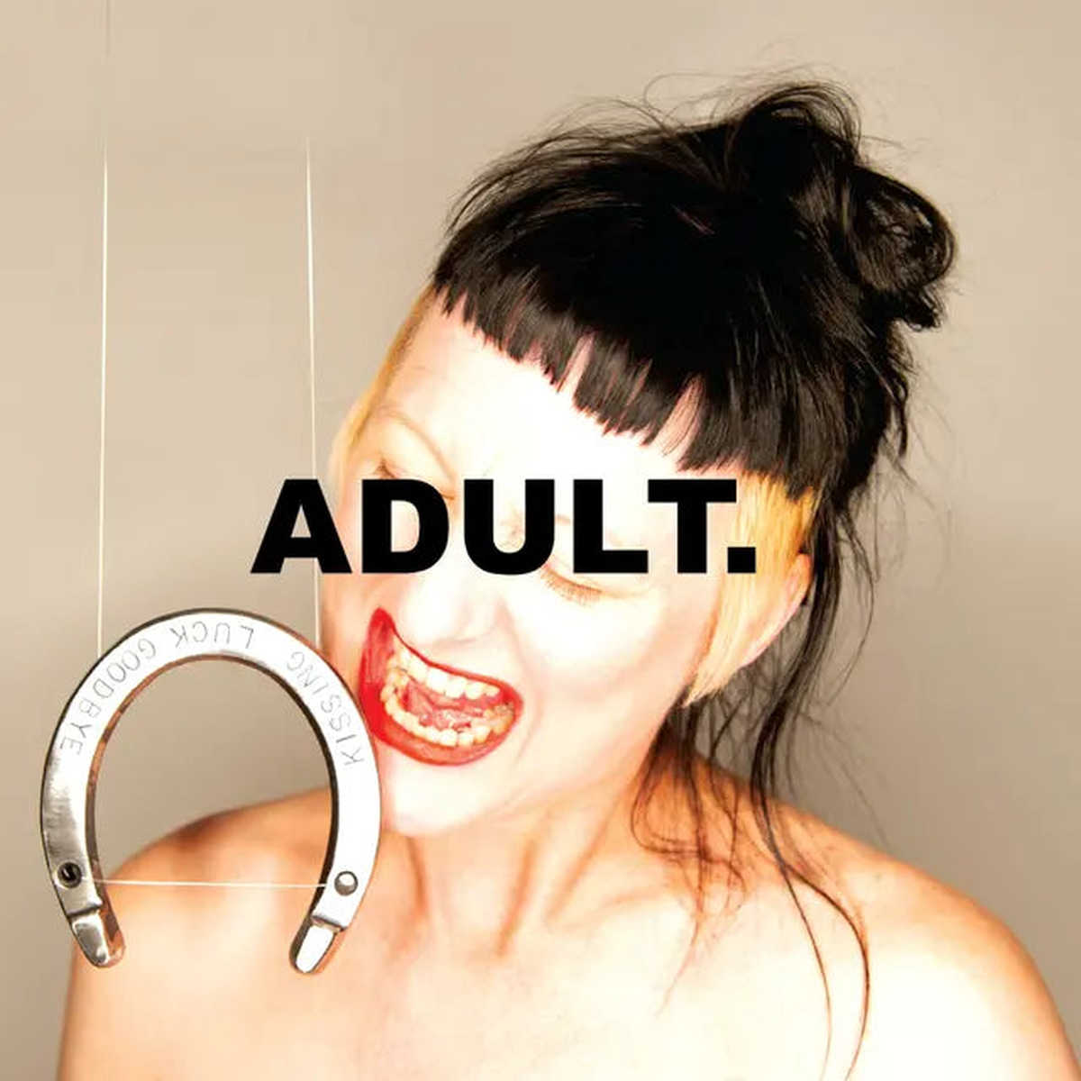 Adult - Kissing Luck Goodbye Opaque Red Vinyl