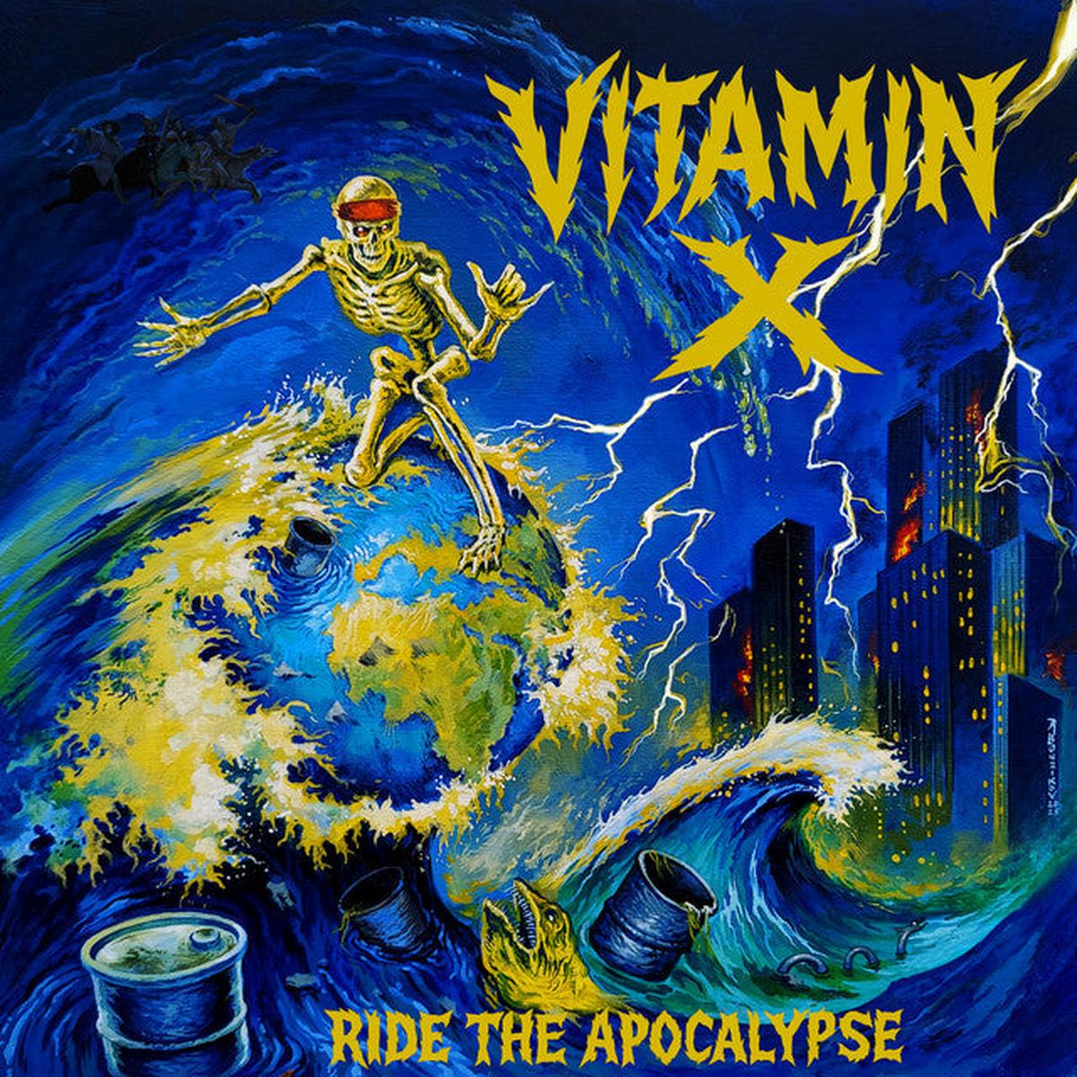 Vitamin X - Ride The Apocalypse (Limited Transparent Lime Vinyl) (New Vinyl)