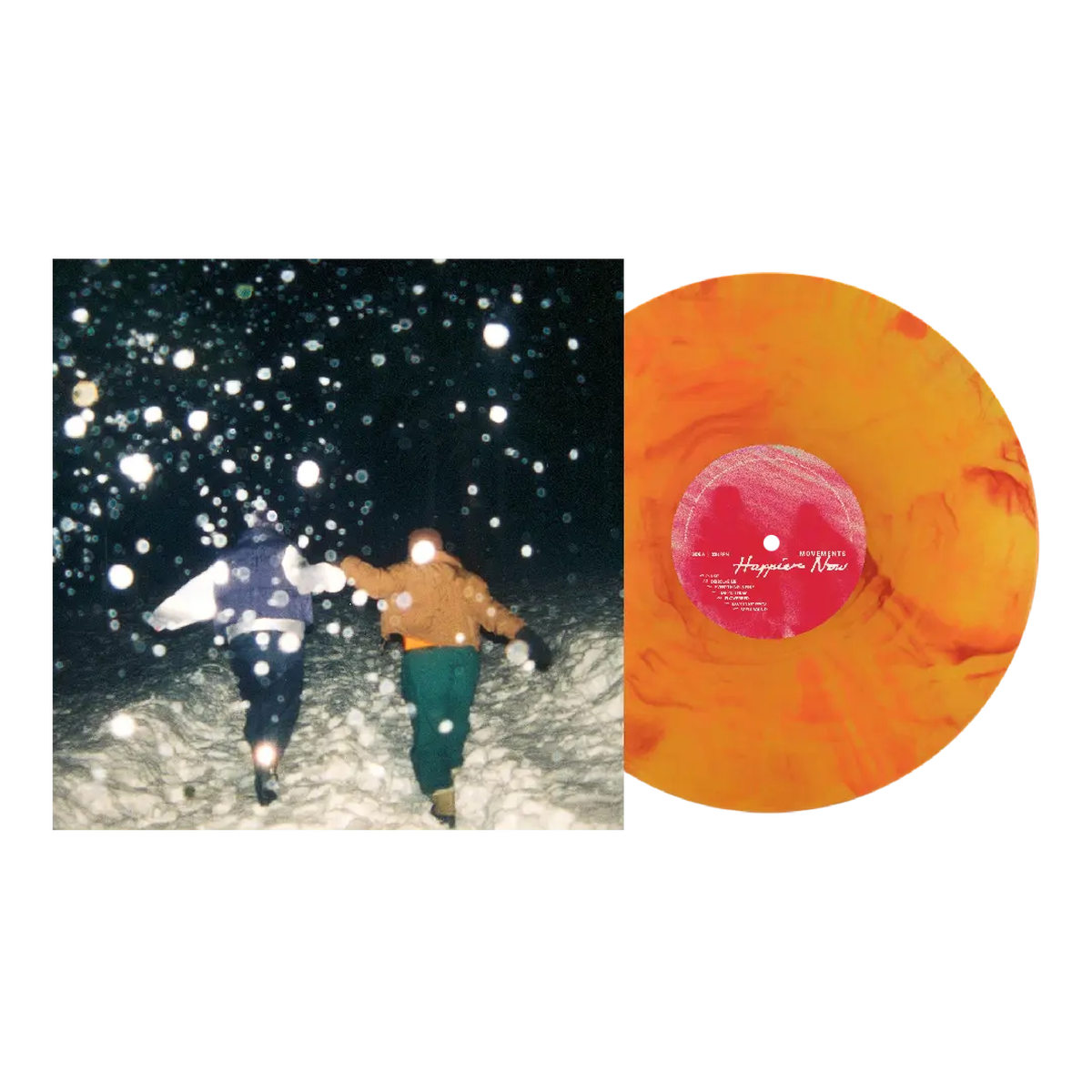 [PRE-ORDER] Movements - Happier Now [Indie-Exclusive Sunspot Colored Vinyl] [Release Date: 09/04/2026]