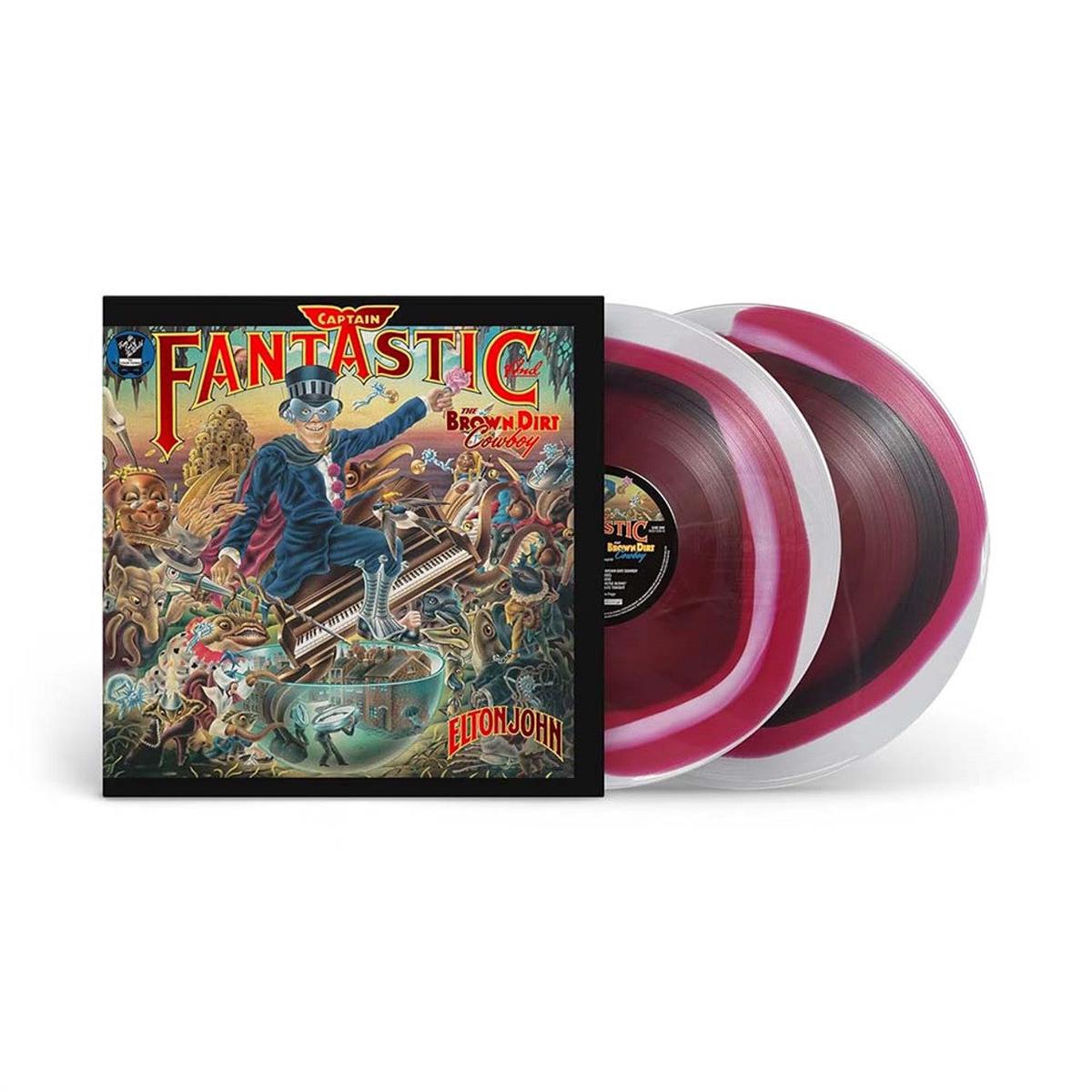 [DAMAGED] Elton John - Captain Fantastic And The Brown Dirt Cowboy [Multi-Color Vinyl]