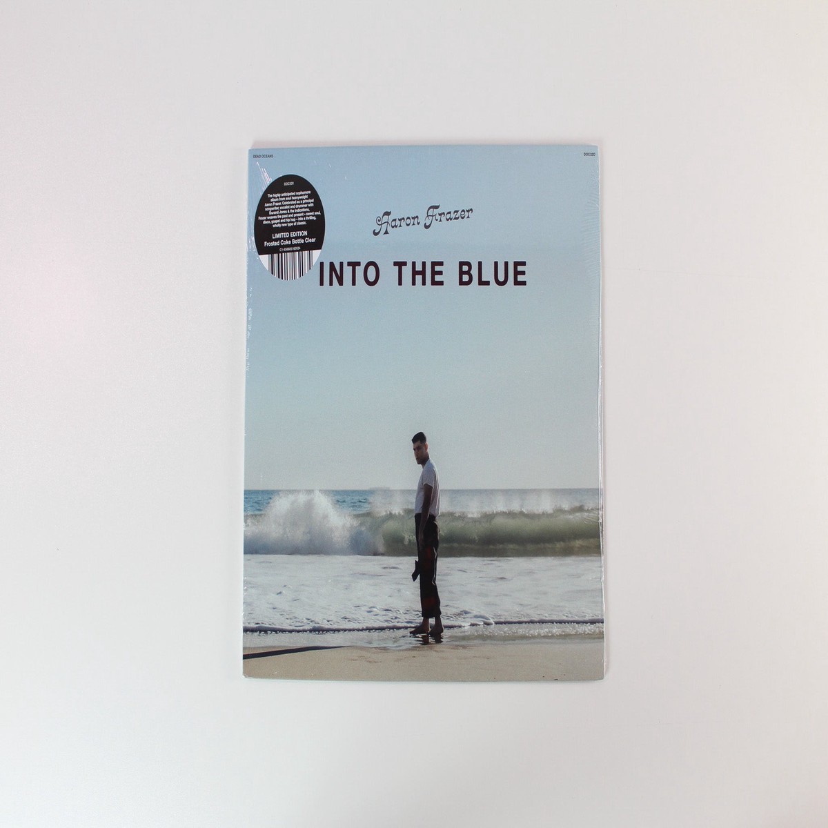 Aaron Frazer - Into The Blue on Dead Oceans - Sealed Frosted Coke Bottle Clear Vinyl