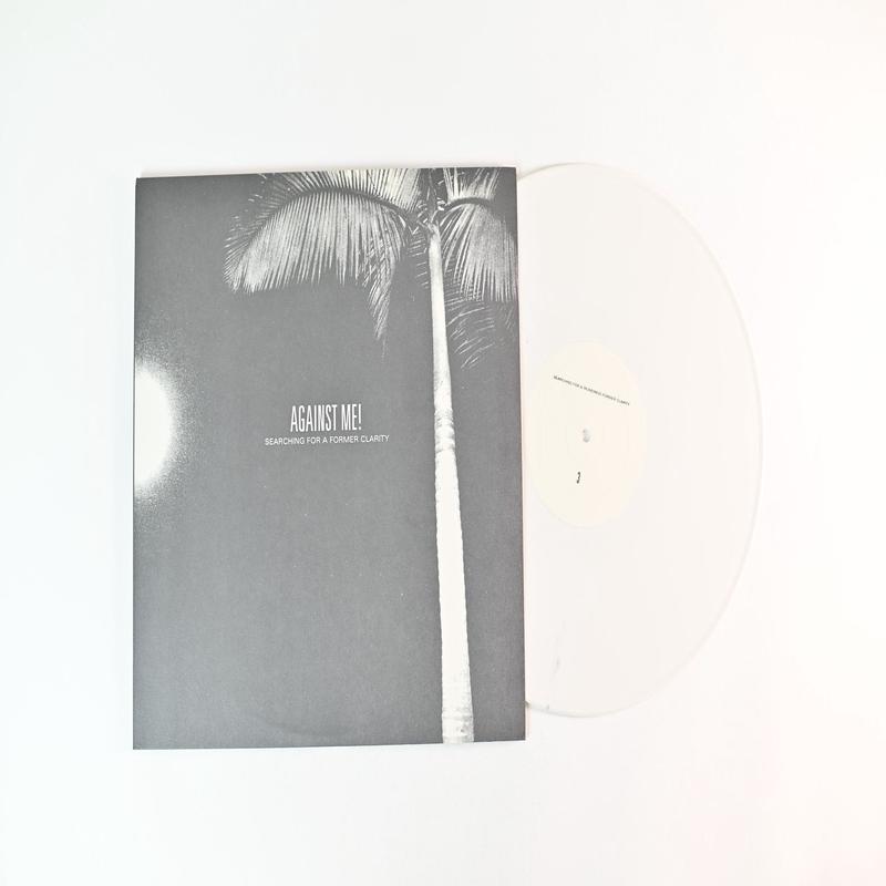 Against Me! - Searching For A Former Clarity on Fat Wreck Chords Black / White Vinyl Reissue
