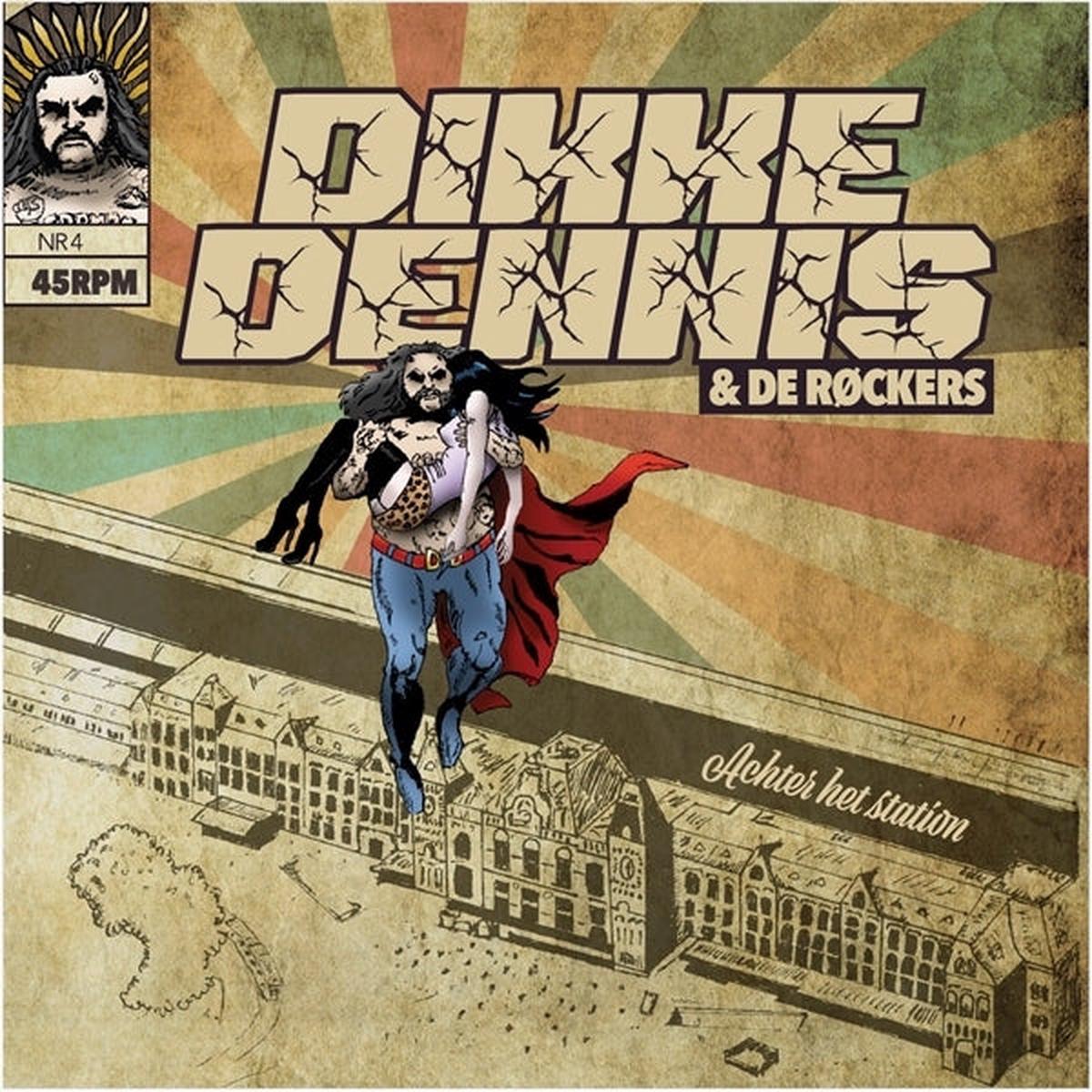 Dikke Dennis & De Rockers - Achter Het Station (Single)
