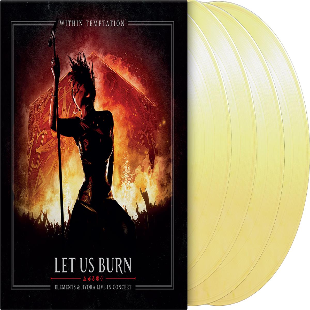 Within Temptation - Let Us Burn: Elements & Hydra Live In Concert (4 LPs)