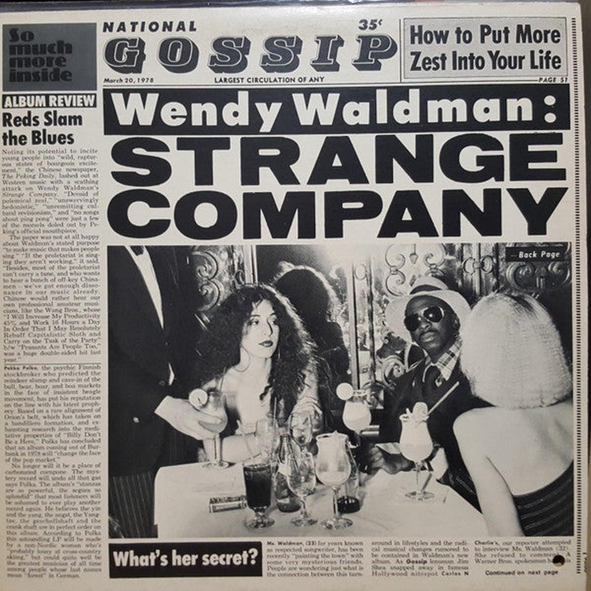 Wendy Waldman - Strange Company (LP, Album) (Very Good Plus (VG+))