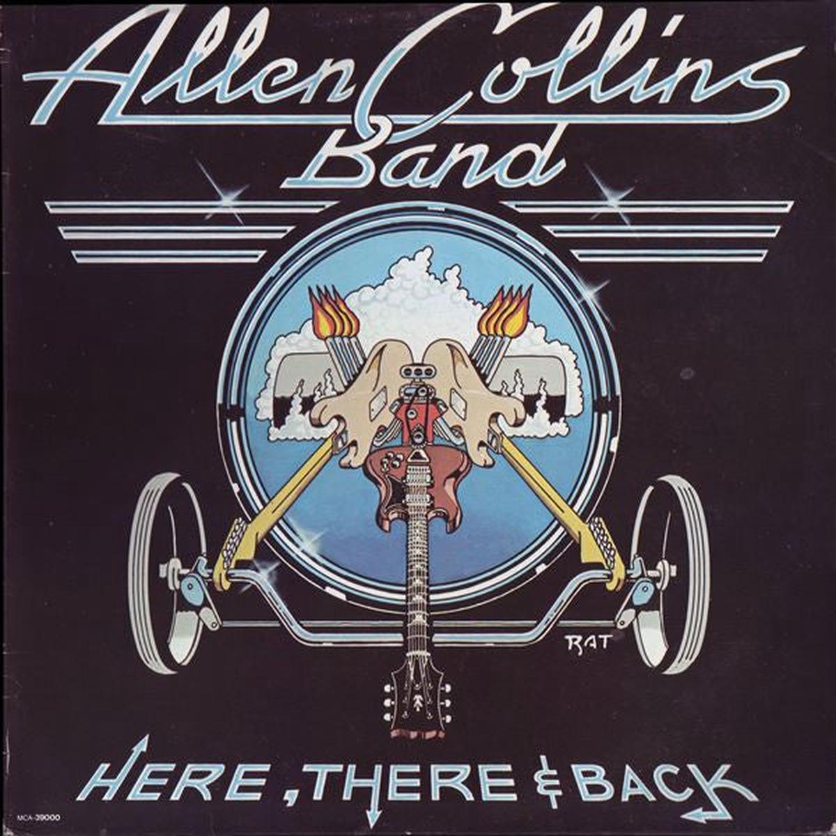 Allen Collins Band - Here, There And Back (LP, Album) (Near Mint (NM or M-))