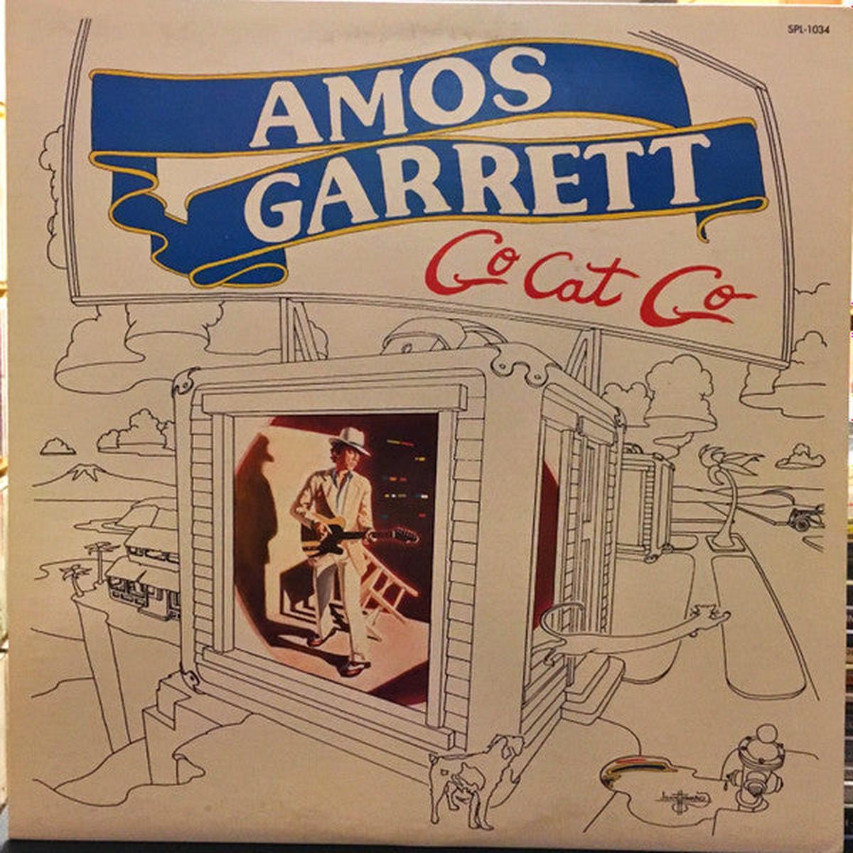 Amos Garrett - Go Cat Go (LP, Album) (Very Good (VG))