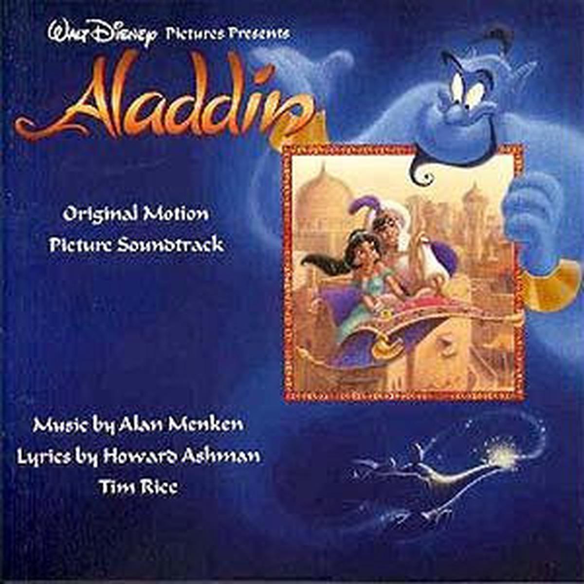 Alan Menken, Howard Ashman, Tim Rice - Aladdin (Original Motion Picture Soundtrack) (CD, Album, Club) (Mint (M))
