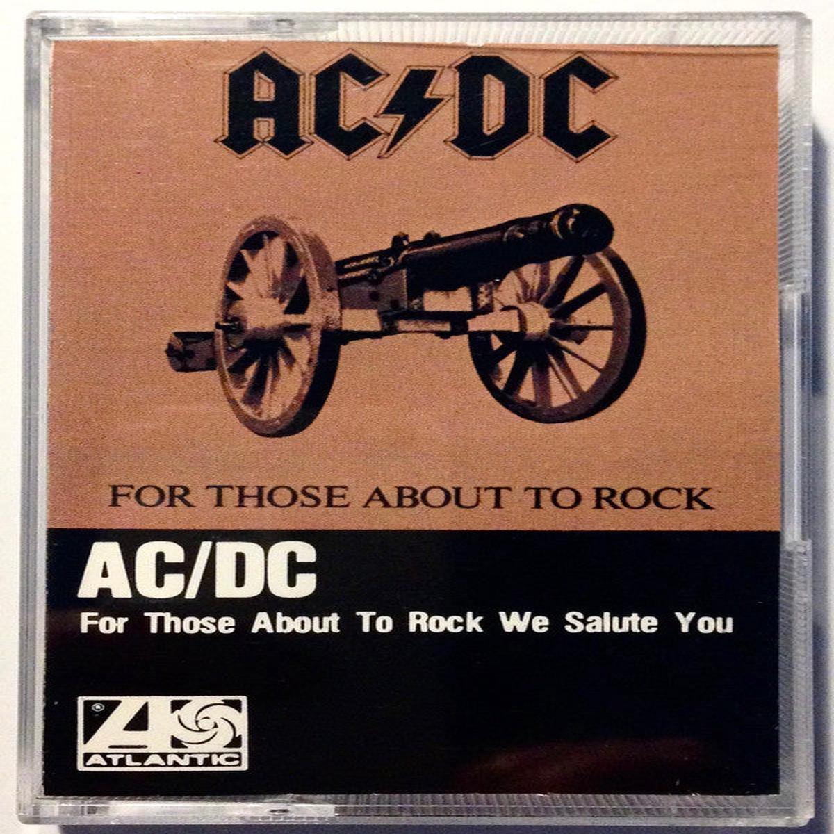 AC/DC - For Those About To Rock We Salute You (Cass, Album, Club, Dol) (Very Good Plus (VG+))