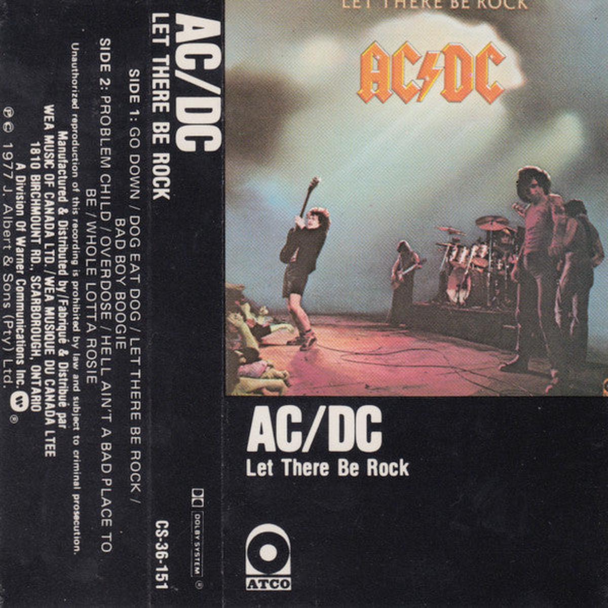 AC/DC - Let There Be Rock (Cass, Album, RE) (Near Mint (NM or M-))