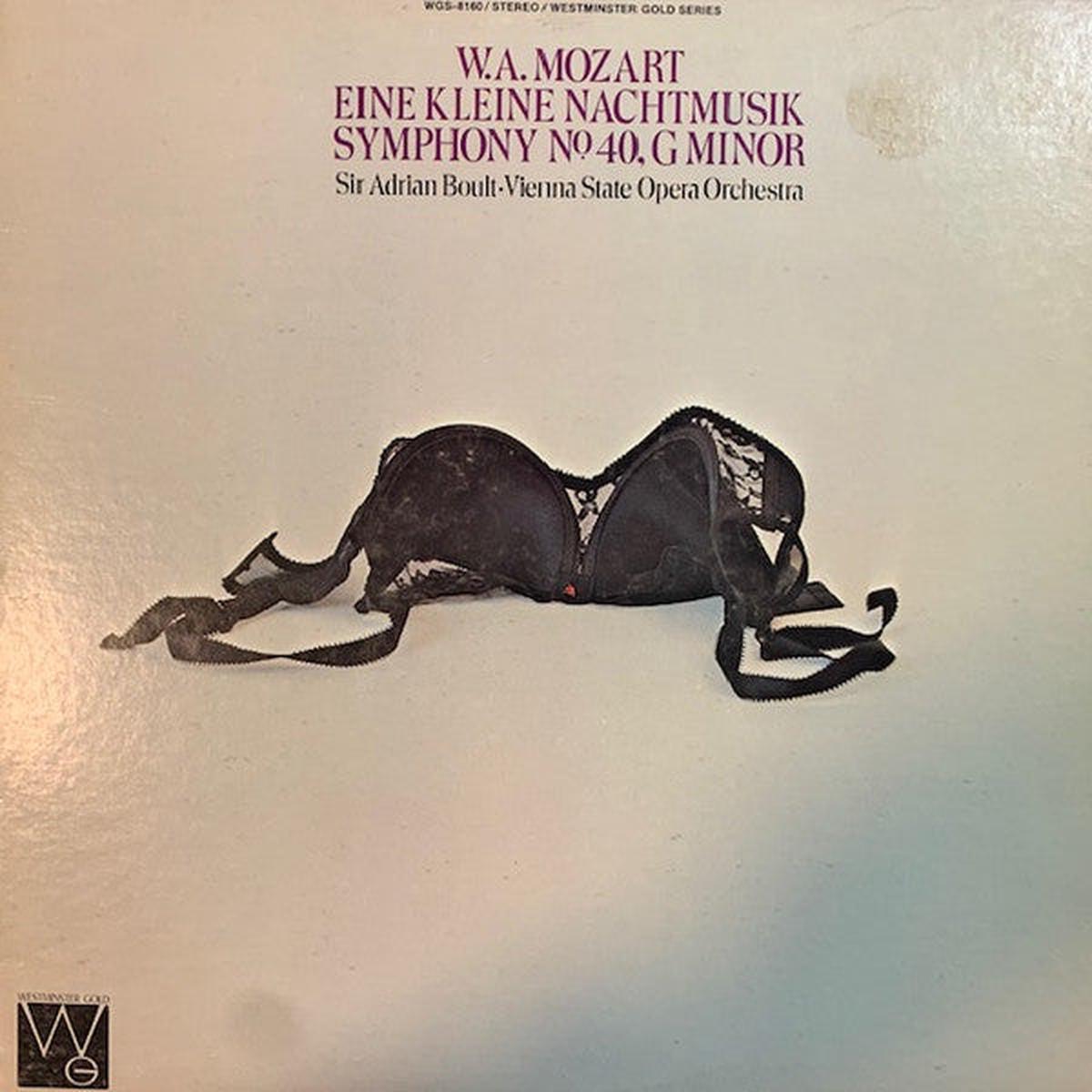 Wolfgang Amadeus Mozart, Sir Adrian Boult Conducts Orchester Der Wiener Staatsoper - Eine Kleine Nachtmusik / Symphony No. 40 in G Minor (LP, Album) (Very Good (VG))