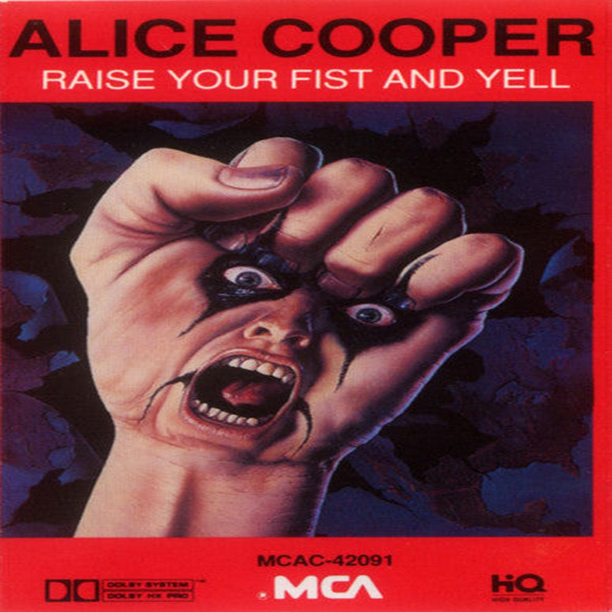 Alice Cooper - Raise Your Fist And Yell (Cass, Album) (Very Good (VG))