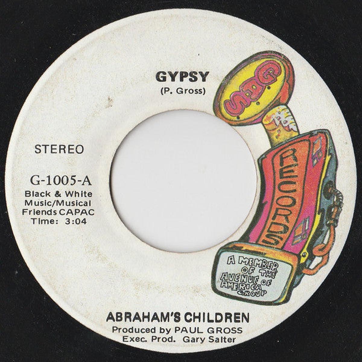 Abraham's Children - Gypsy (7", Single) (Good Plus (G+))