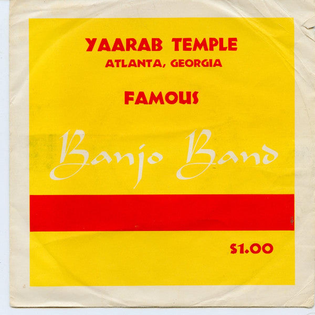 Yaarab Temple Banjo Band - Anytime / Robert E. Lee - Alabama Jubilee (7") (Very Good (VG))