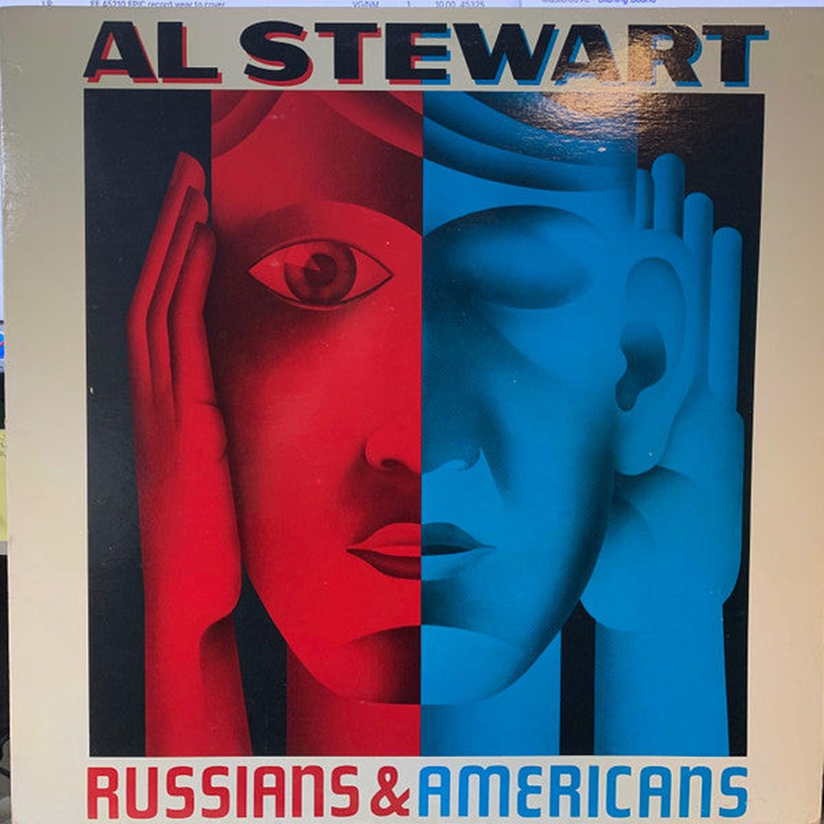Al Stewart - Russians & Americans (LP, Album) (Very Good Plus (VG+))