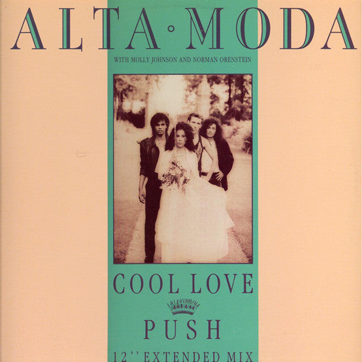 Alta Moda With Molly Johnson And Norman Orenstein - Cool Love / Push (12") (Near Mint (NM or M-))