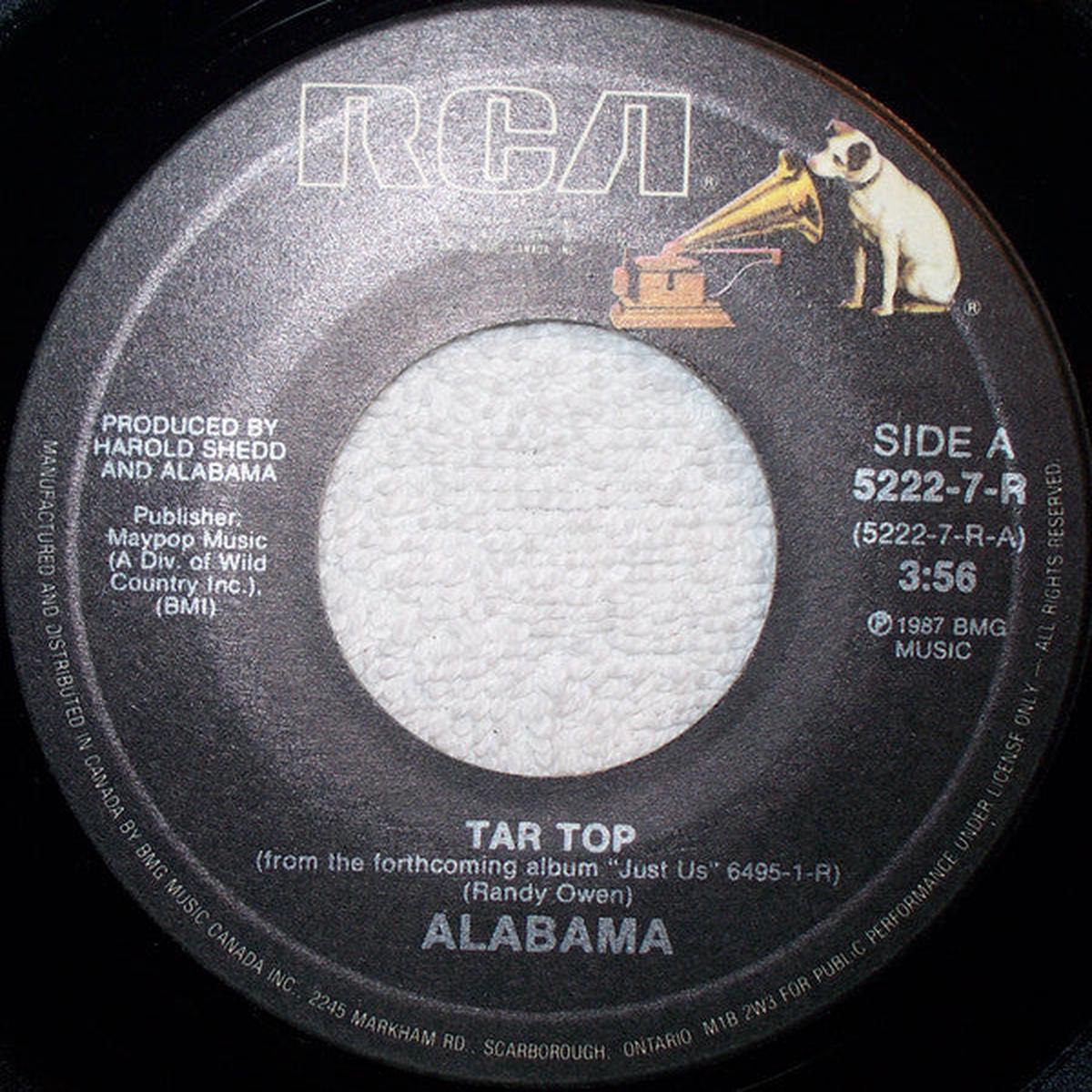 Alabama - Tar Top (7") (Very Good (VG))